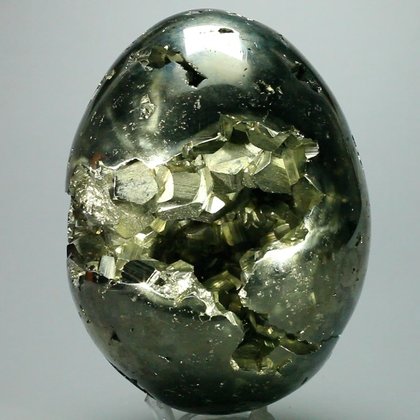 GIANT Iron Pyrite Egg ~104mm