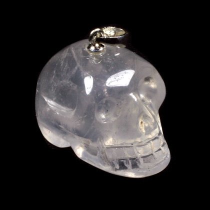 Girasol Crystal Skull Pendant ~ 23 mm