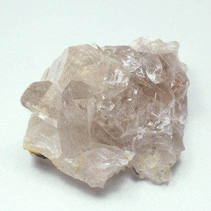 Gold Rutile Quartz Crystal Cluster ~3.2cm