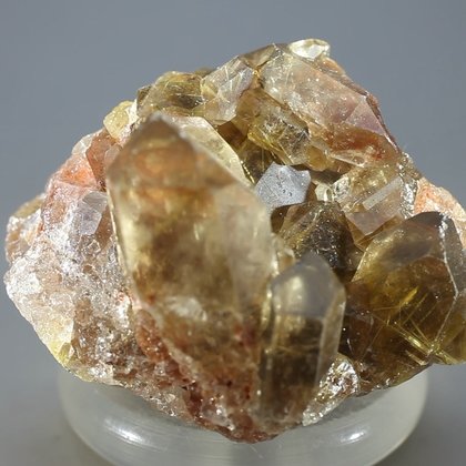 SUPERB Gold Rutile Quartz Crystal Cluster ~5 x 4 cm