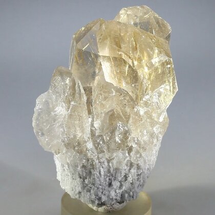 Gold Rutile Quartz Crystal Cluster ~70 x 50 mm