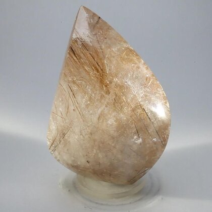 Gold Rutile Quartz Polished Point ~73 x 48mm