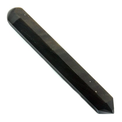 Gold Sheen Obsidian Massage Wand ~130mm