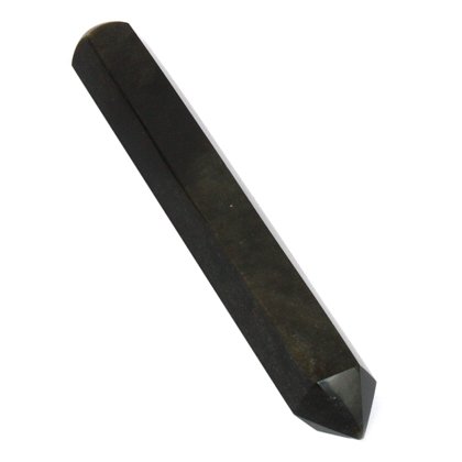 Gold Sheen Obsidian Massage Wand ~135mm