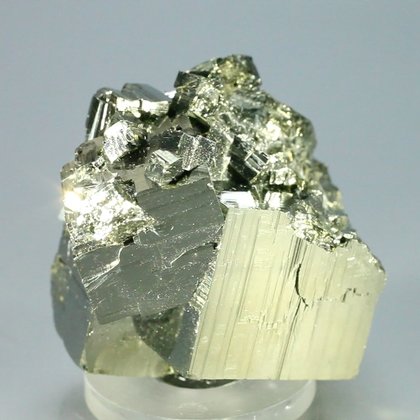 Golden Iron Pyrite Complex Healing Mineral (Collector Grade) ~36x36mm