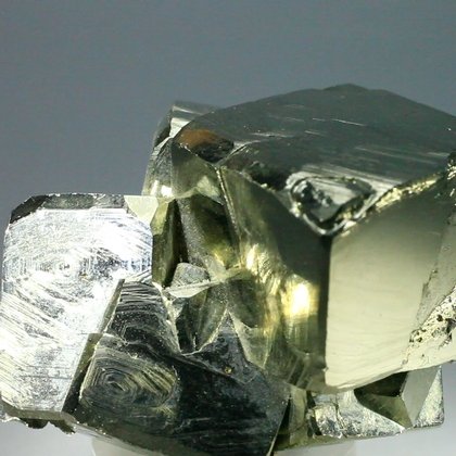 GOLDEN Iron Pyrite Complex Healing Mineral (Collector Grade) ~52x35mm
