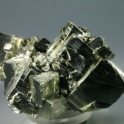 Golden Iron Pyrite Complex Healing Mineral (Collector Grade) ~5.2x3.8cm