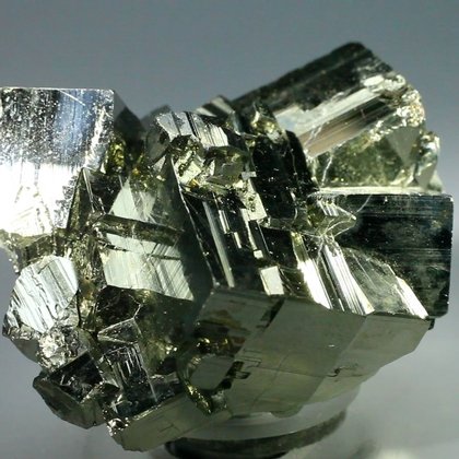 Golden Iron Pyrite Complex Healing Mineral (Collector Grade) ~5.2x4cm