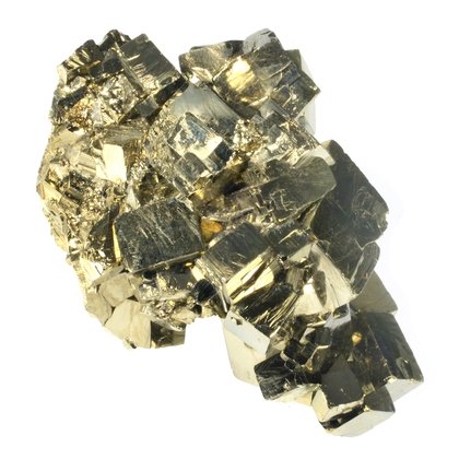 Golden Iron Pyrite Complex Healing Mineral (Collector Grade) ~5 x 3.5cm
