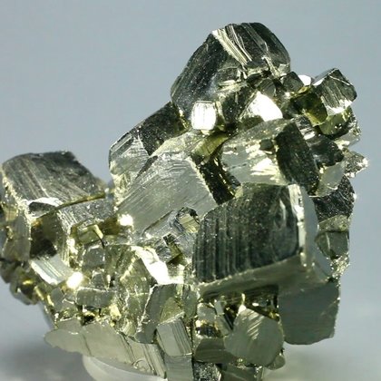 Golden Iron Pyrite Complex Healing Mineral (Collector Grade) ~52x41mm