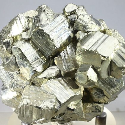 Golden Iron Pyrite Complex Healing Mineral (Collector Grade) ~55mm