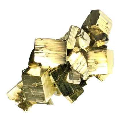 Golden Iron Pyrite Complex Healing Mineral (Collector Grade) ~7 x 3.5cm
