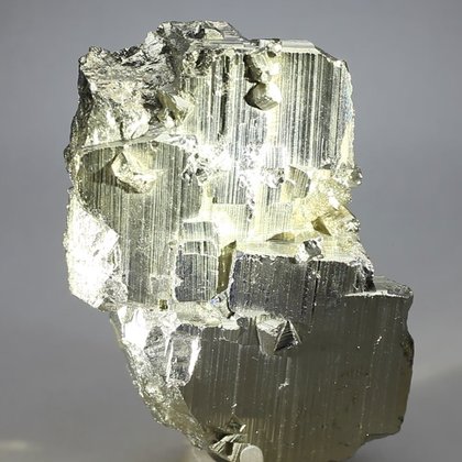 GOLDEN Iron Pyrite Complex Healing Mineral (Collector Grade) ~87mm