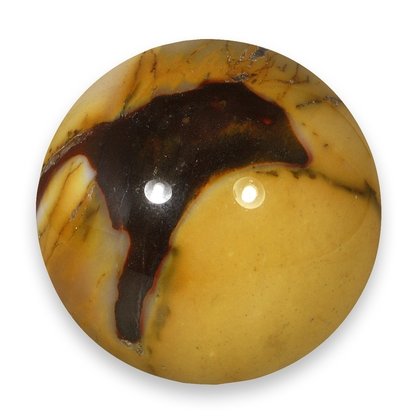 Golden Mookaite Crystal Sphere ~4.5cm