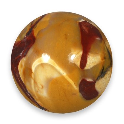 Golden Mookaite Crystal Sphere ~4.5cm