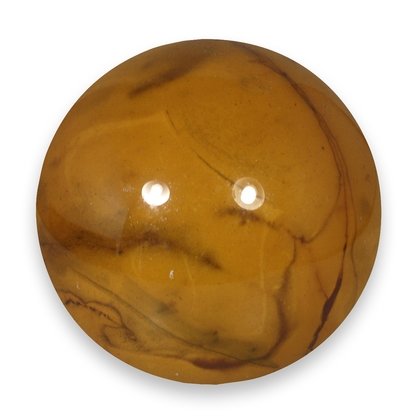 Golden Mookaite Crystal Sphere ~4.5cm