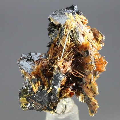 Golden Rutile with Hematite Healing Mineral ~26mm