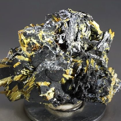 Golden Rutile with Hematite Healing Mineral ~38mm