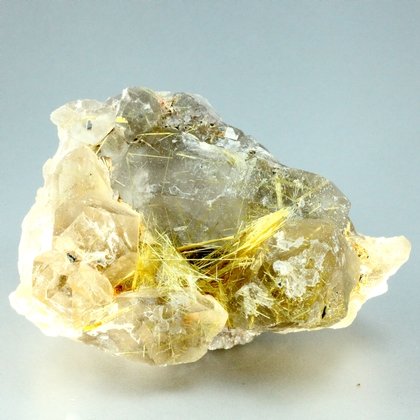 GORGEOUS Golden Rutile with Quartz Healing Mineral ~70mm
