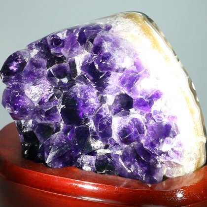 GORGEOUS Amethyst Cluster (Uruguayan) On Base ~10 x 13.3cm
