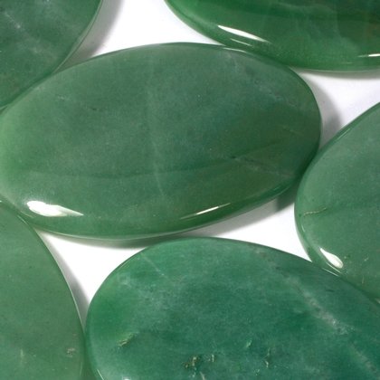 Green Aventurine Palm Stone ~70x50mm