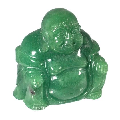 Green Aventurine Sitting Buddha Statue