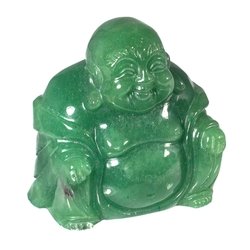 Green Aventurine Sitting Buddha Statue