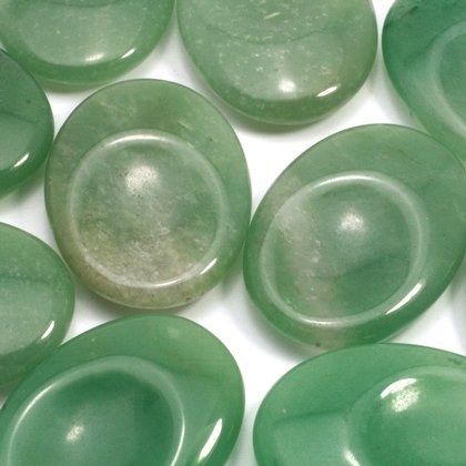 Green Aventurine Thumb Stone ~40mm