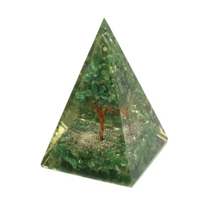 Green Aventurine Tree Of Life Orgonite ~100mm