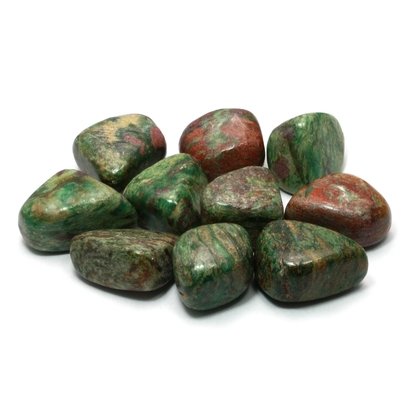 Green Fuchsite Mica Tumble Stone (20-25mm)