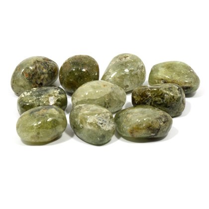 Green Garnet Tumble Stone (20-25mm)