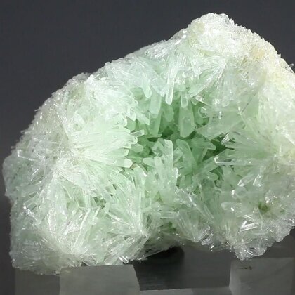 Green Gypsum Crystal Cluster ~42mm