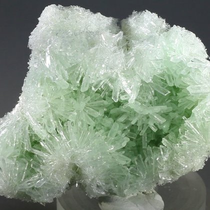 Green Gypsum Crystal Cluster ~57mm