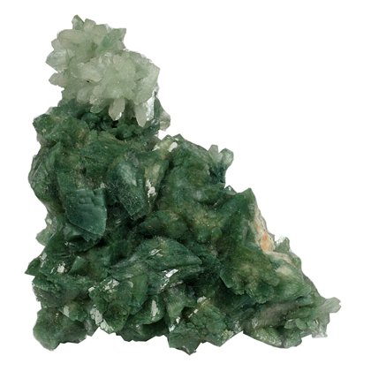 Green Heulandite Crystal Cluster ~8.5cm