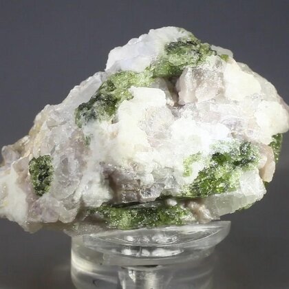 Green Tourmaline and Lepidolite Healing Crystal ~53mm