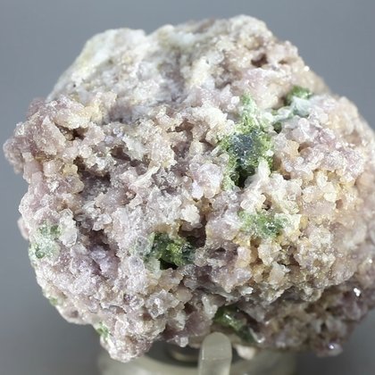 RARE Green Tourmaline and Lepidolite Healing Crystal ~65mm