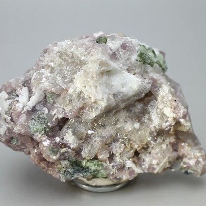 Green Tourmaline and Lepidolite Healing Crystal ~70mm