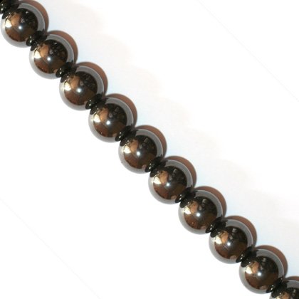 Hematite Crystal Beads - 12mm Sphere