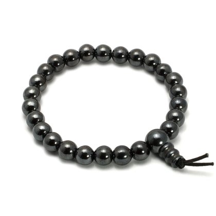 Hematite Power Bead Bracelet