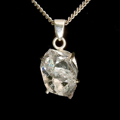 Herkirmer Diamond & Silver Pendant - 16mm