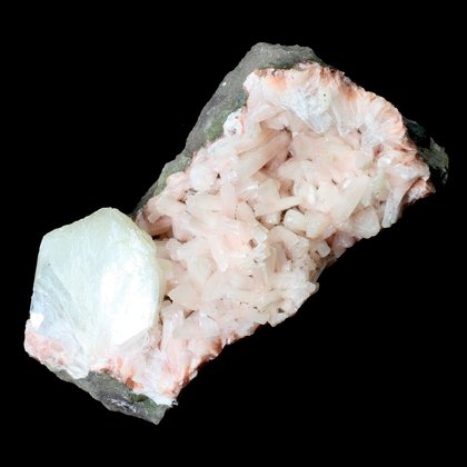 Heulandite with Stilbite Crystal Cluster ~70mm