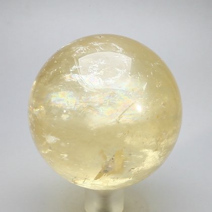 Honey Calcite Crystal Sphere ~ 69mm
