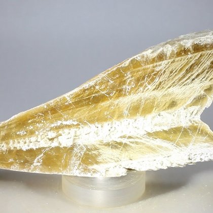 Honey Gypsum Healing Crystal ~140mm