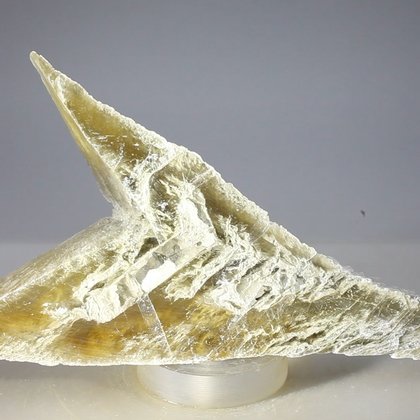 Honey Gypsum Healing Crystal ~145mm