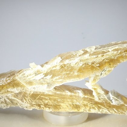 Honey Gypsum Healing Crystal ~150mm