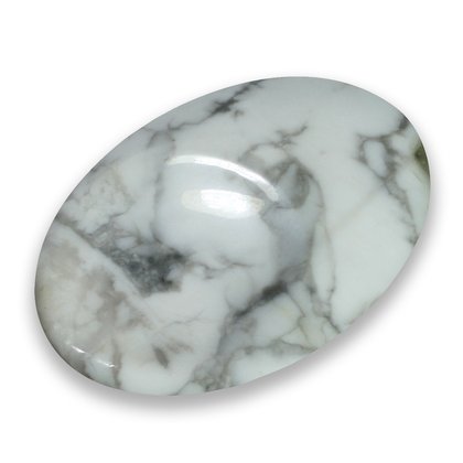 Howlite Thumb Stone