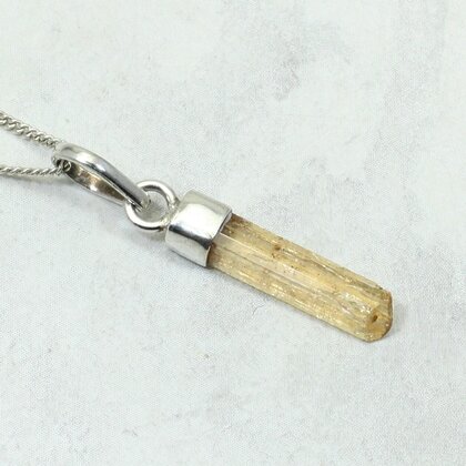 Imperial Topaz 925 Silver Pendant ~25mm