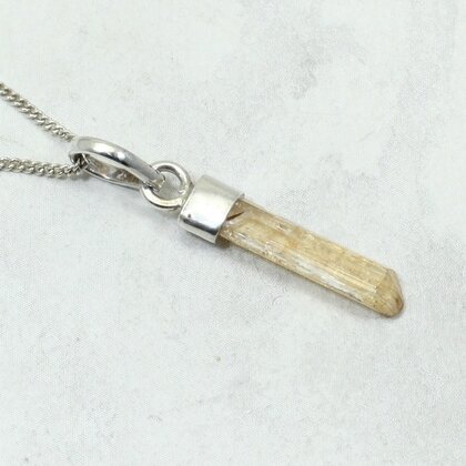 Imperial Topaz 925 Silver Pendant ~27mm