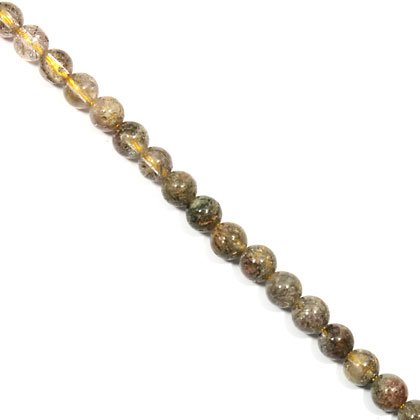 Included Quartz Crystal Beads - 8mm Round