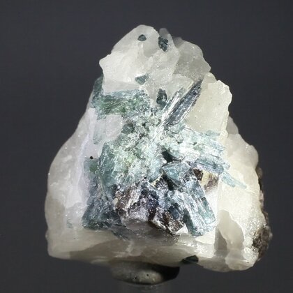 Indicolite (Blue Tourmaline) Quartz Crystal ~37mm